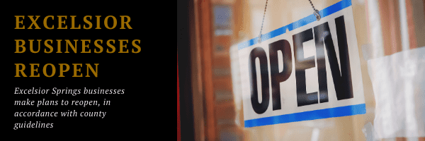 Excelsior Businesses Announce Re-Opening Plans