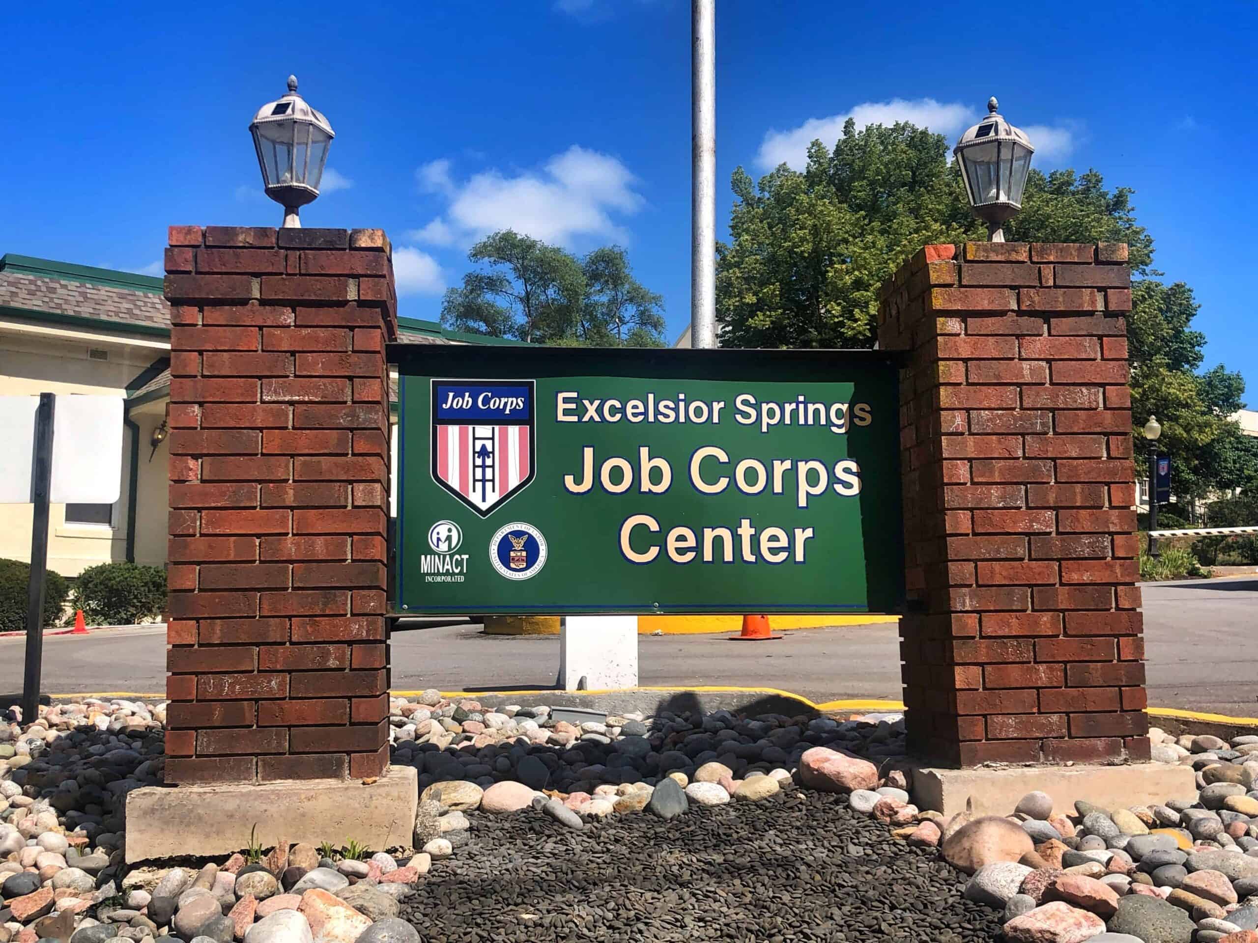Job Corps Sign