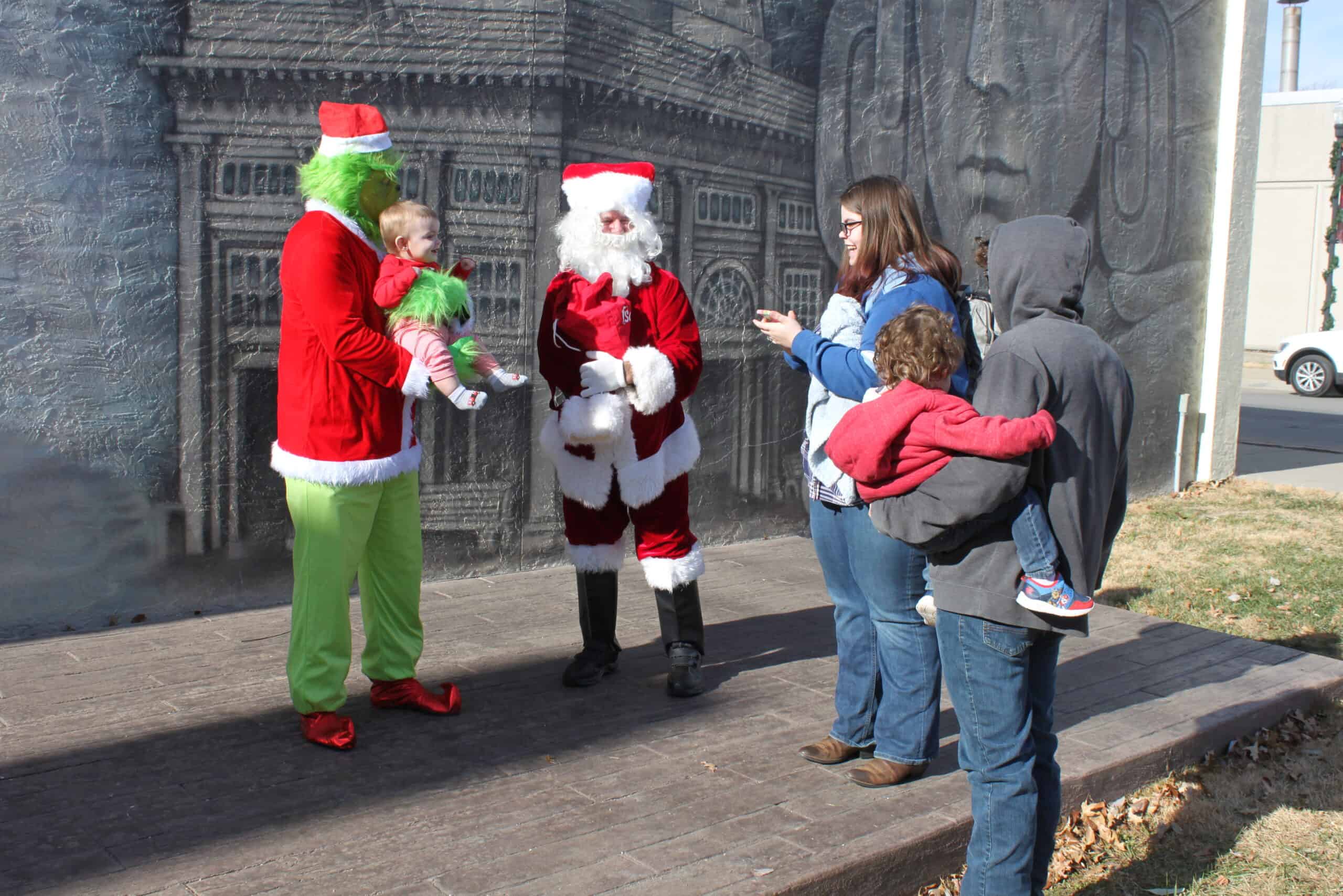 Baby with Grinch