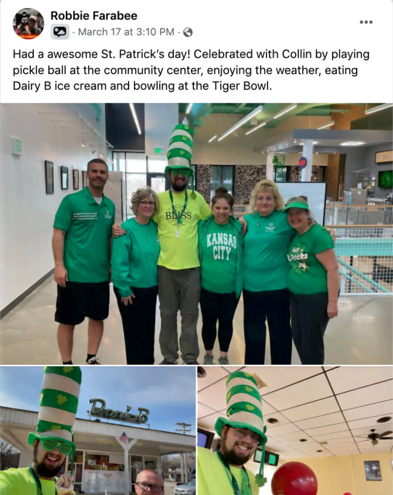 St Patrick's Day in Excelsior Springs