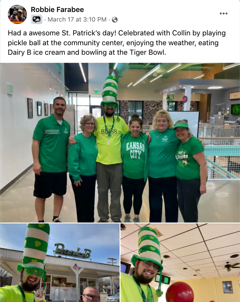 St Patrick's Day in Excelsior Springs