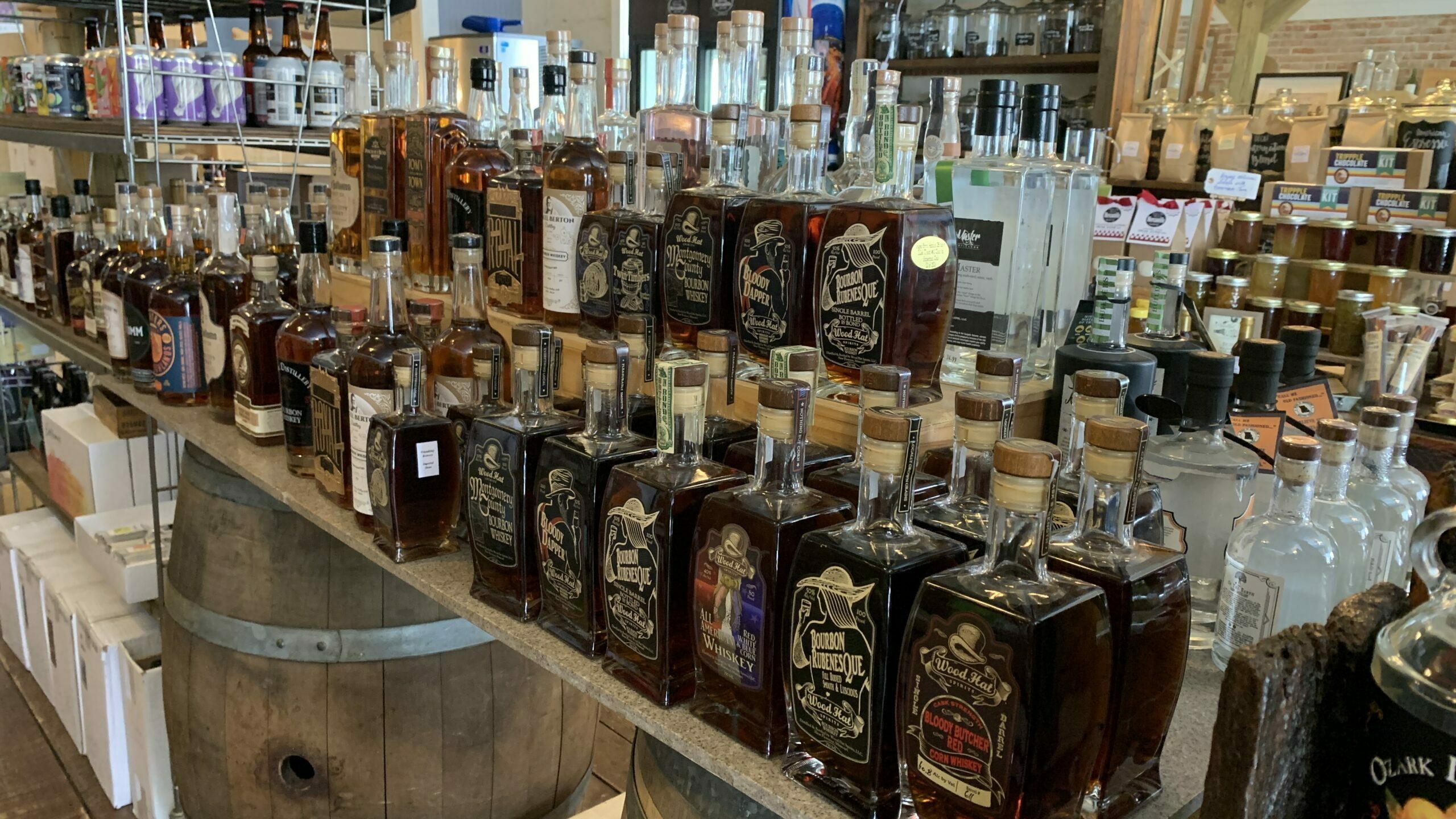 Willow Spring Mercantile liquor and spirits
