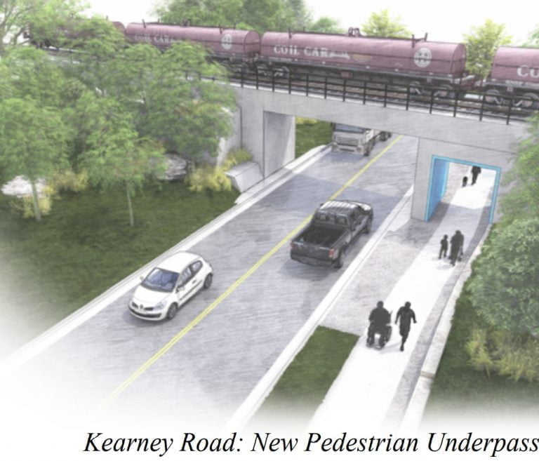 Kearney Road Pedestrian Underpass rendering by Becca Pruett