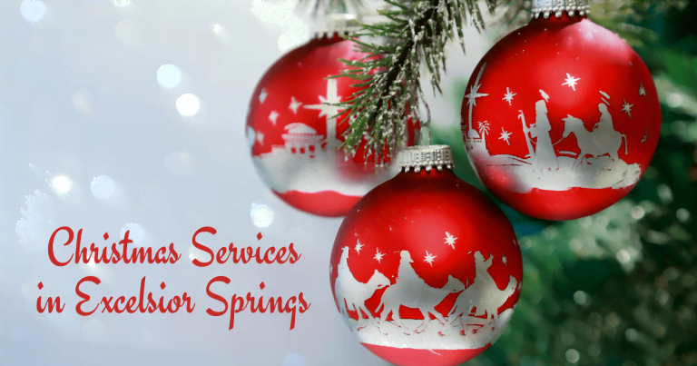 Cover for Christmas services in Excelsior Springs