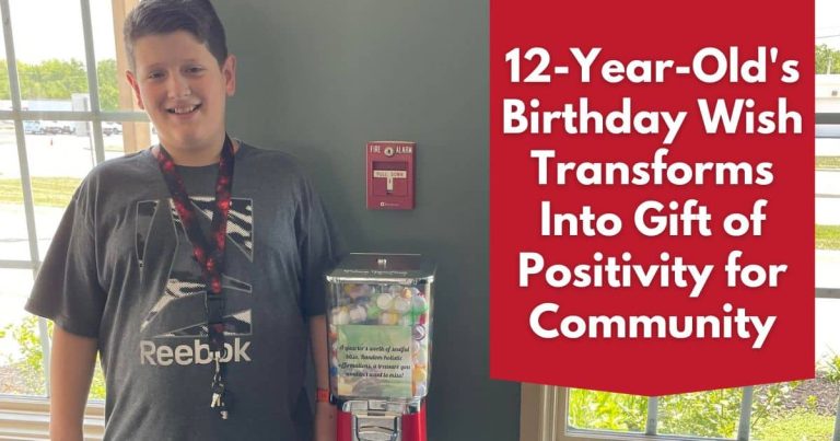 12 Year Old Caden Handley's birthday wish