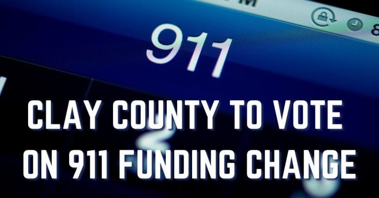 Clay County to Vote on 911 Funding Change