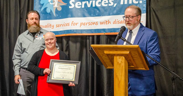 Rachel George Honored as Employee of the Year at VSI Community Awards