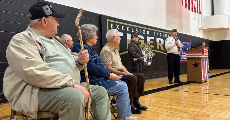 Excelsior Springs Middle School Celebrates Veteran’s Day with Assembly and Patriot’s Pen Award Presentation