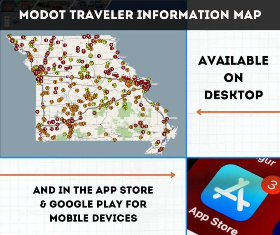 MODOT Traveler Information Map