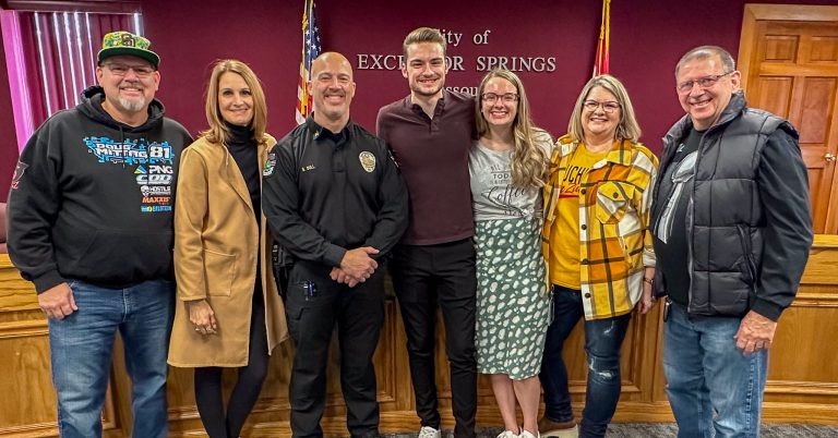 Deven Bierle Sworn In as Newest Member of Excelsior Springs Police