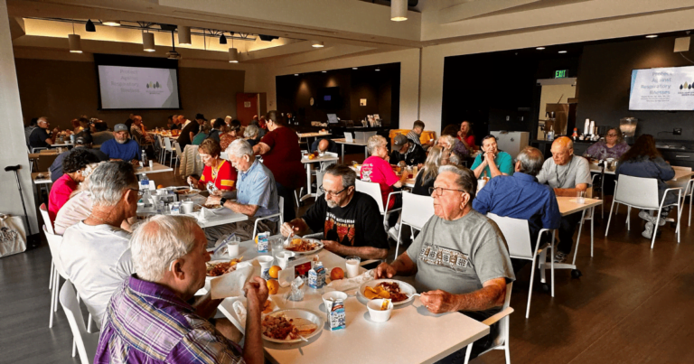 Excelsior Springs Senior Center luncheon filled with senior citizens