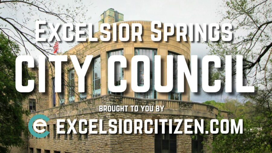 City Council slide with the Hall of Waters in the background