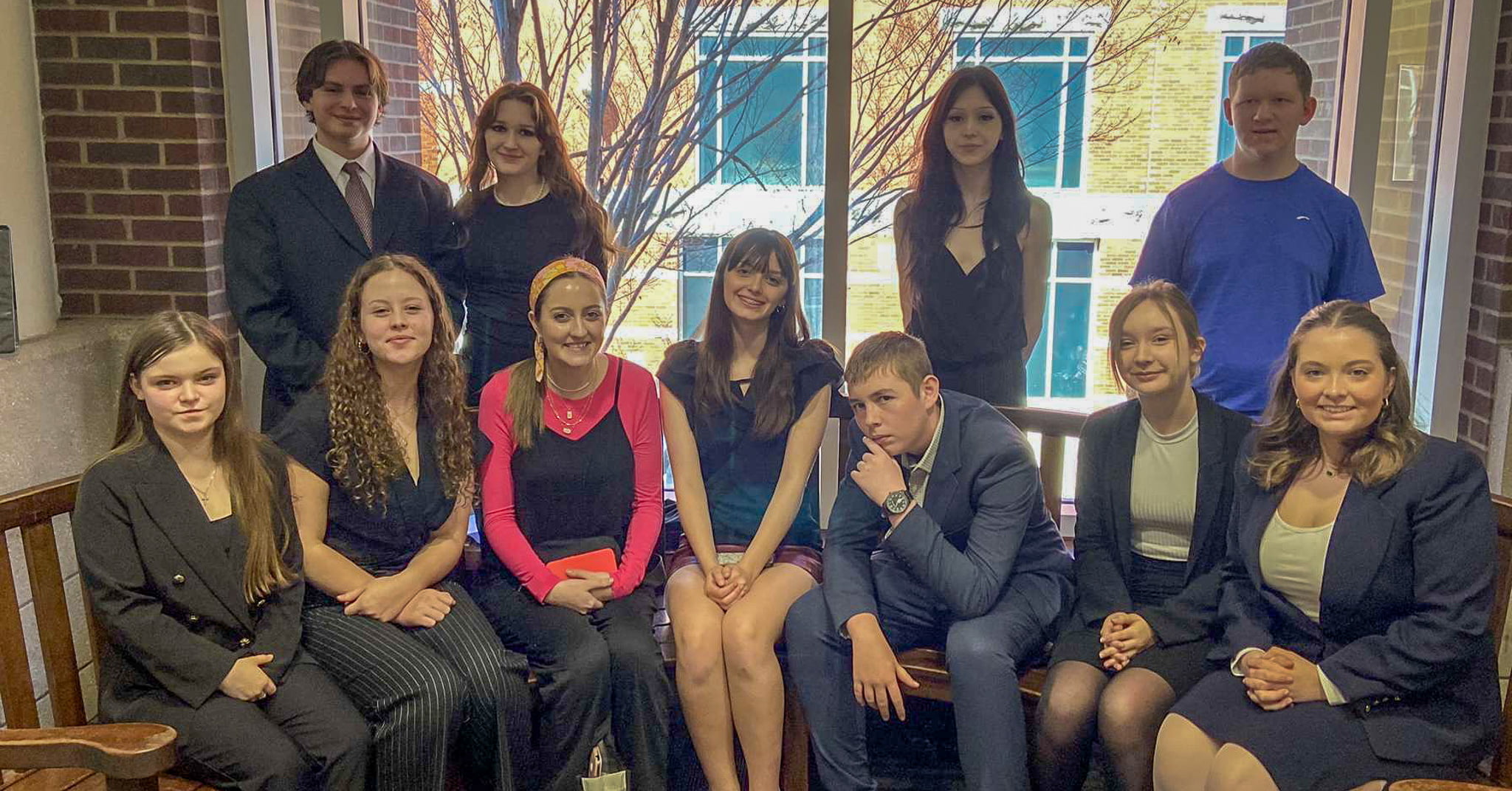 Excelsior Springs High School Mock Trial team participants