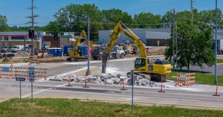 Traffic Route Changes at McCleary and 69 Highway Intersection for QuikTrip Construction