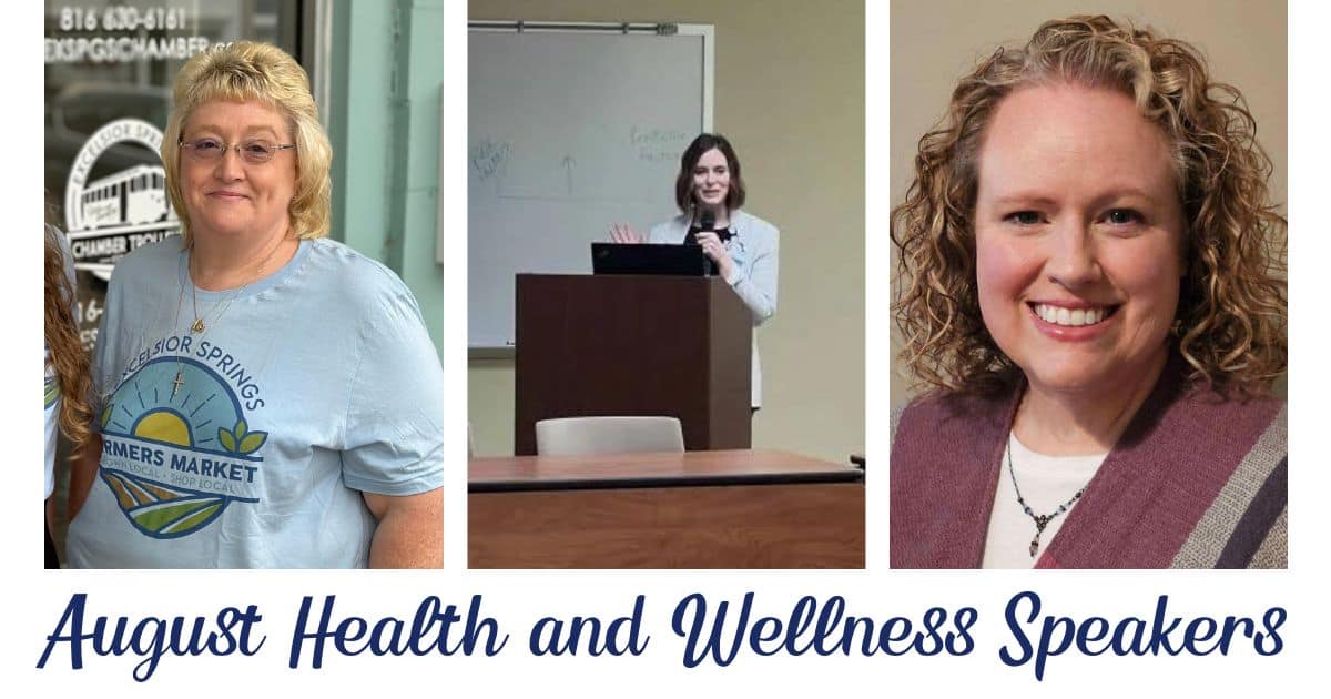 Excelsior Springs Hospital Health and Wellness Class Speakers