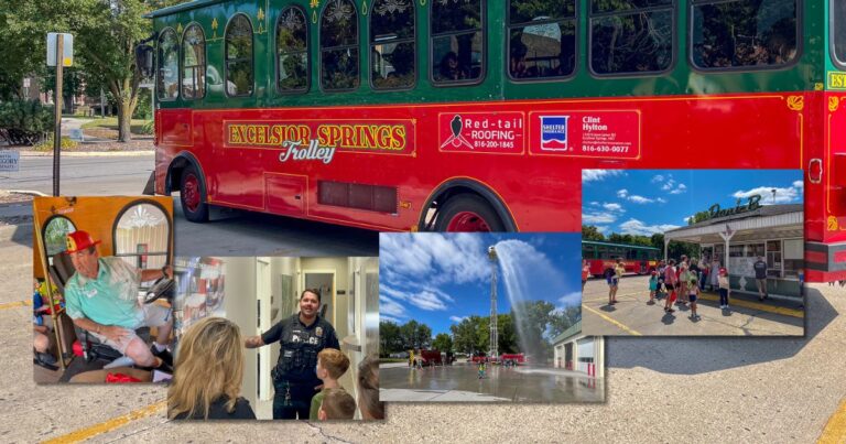Young Adventurers Explore Excelsior Springs on Sold-Out Trolley Tour