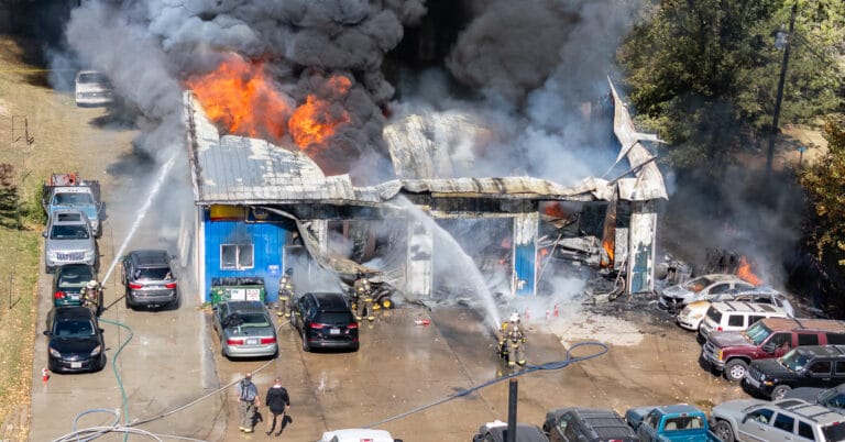 Fiery Explosion at Hart’s Auto Repair in Excelsior Springs Leaves One Dead, One Injured