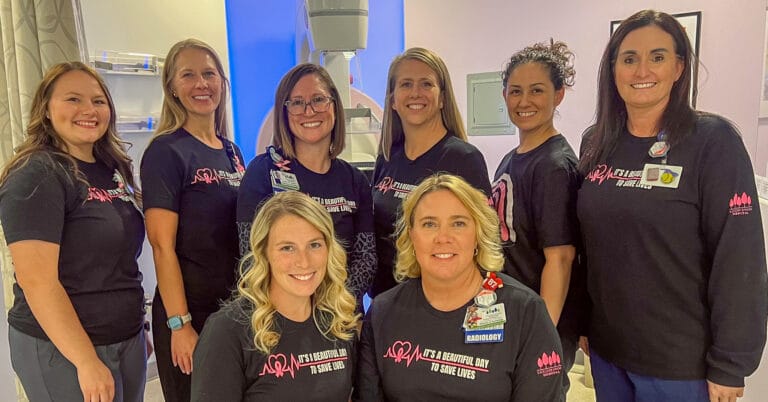 ESH Radiology Team Embraces Pink October, Promotes Early Breast Cancer Detection