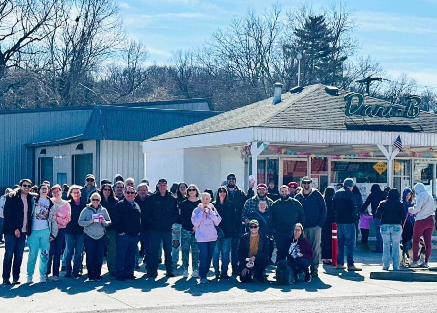 Dari-B opening with geocaching club