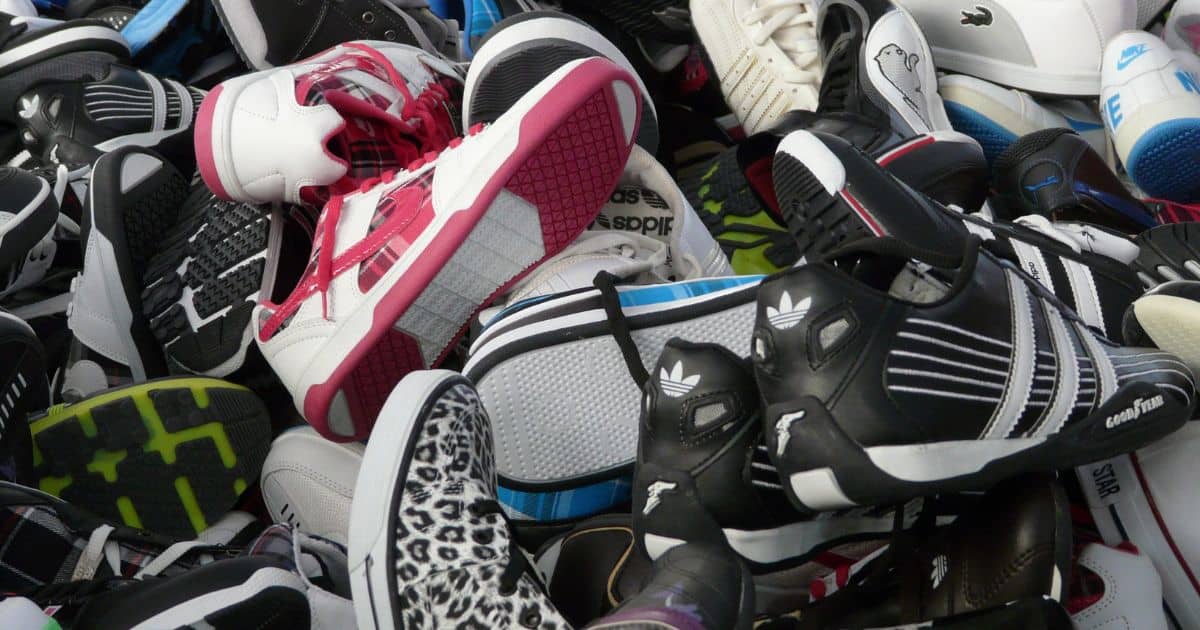 pile of shoes