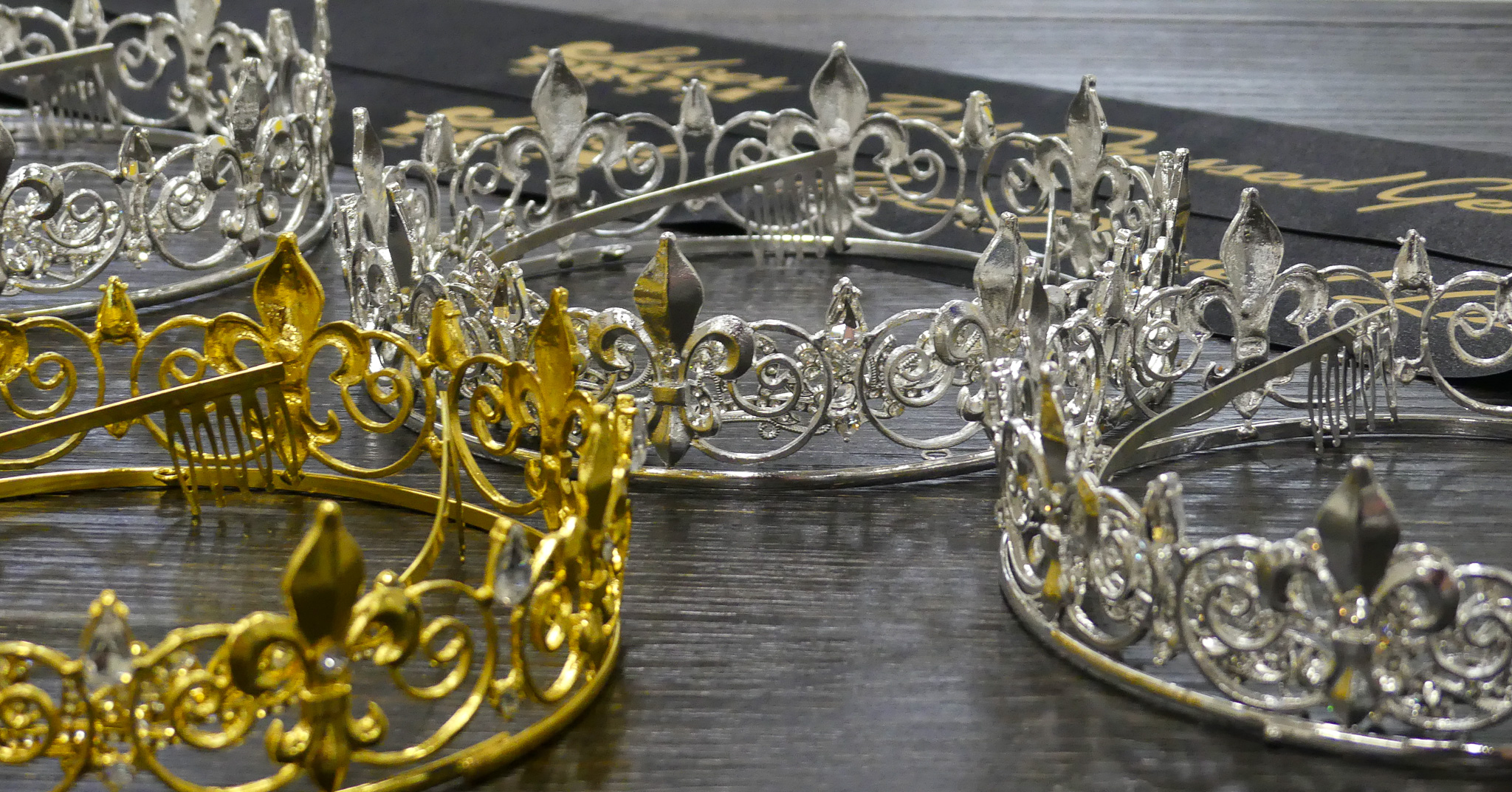 Silver Prom crowns