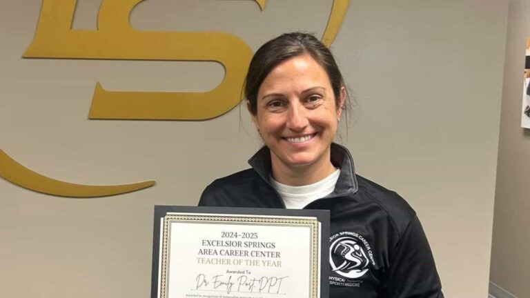 Emily Post of ESACC has been named their Teacher of the Year.