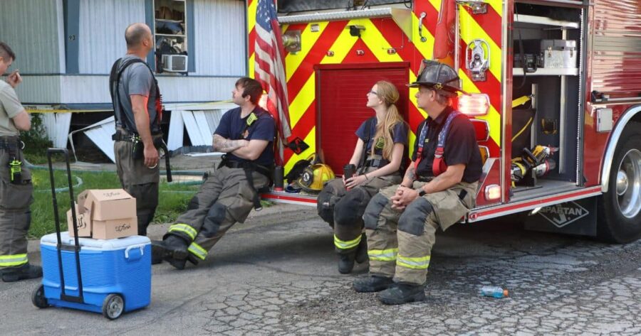 Trailer Fire Stratton St