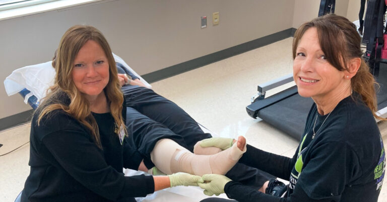 ESH Offers Relief Through Local Lymphedema Therapy