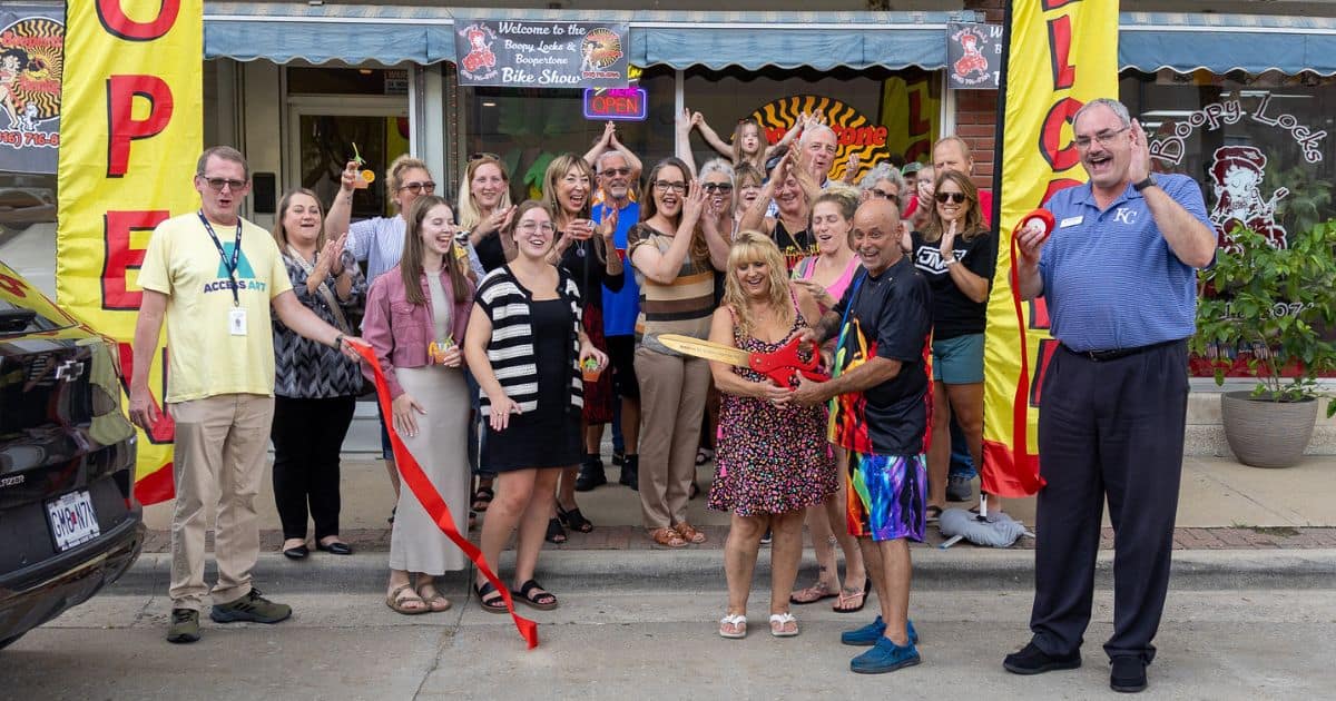 Boopertone Ribbon Cutting