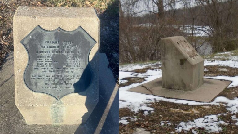 Clay County Investigates Theft of Historic Plaque at Rocky Hollow Park
