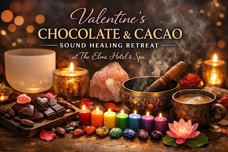 Valentine’s Chocolate & Cacao Sound Healing Retreat