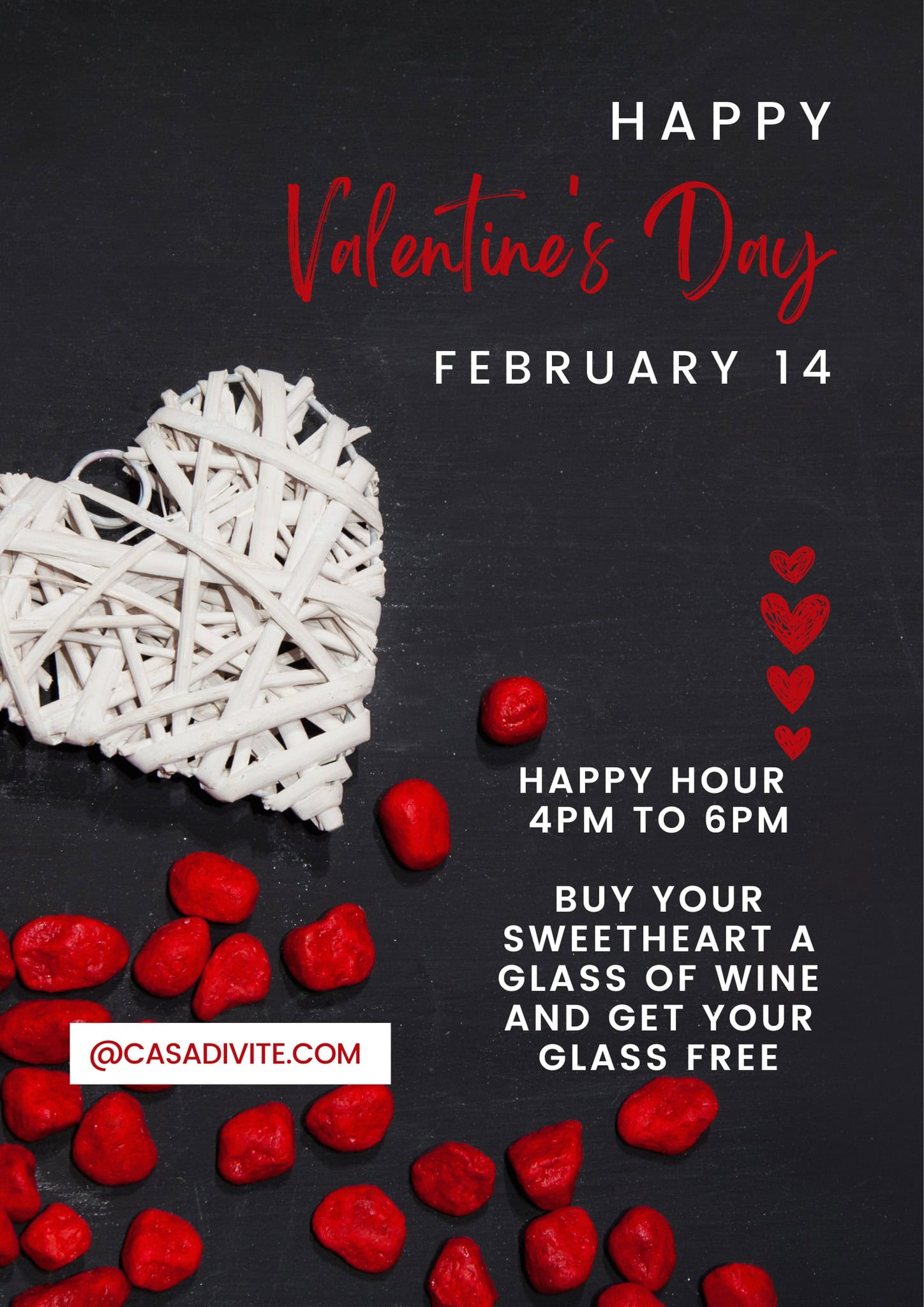 Valentine Happy Hour
