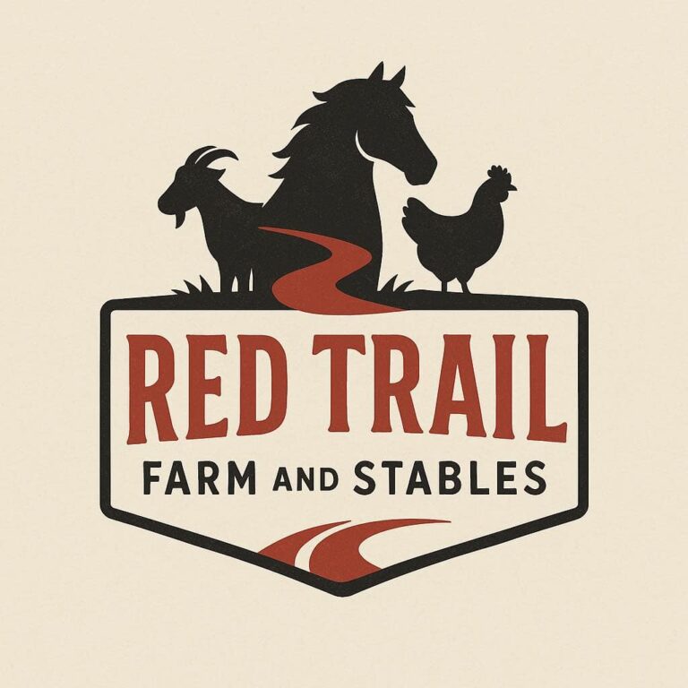 Red Trail Farm and Stables logo