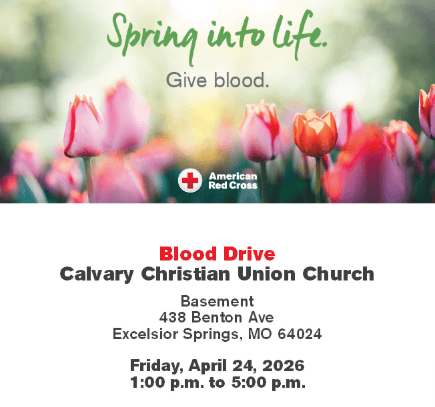 blood drive at calvary christian union church
