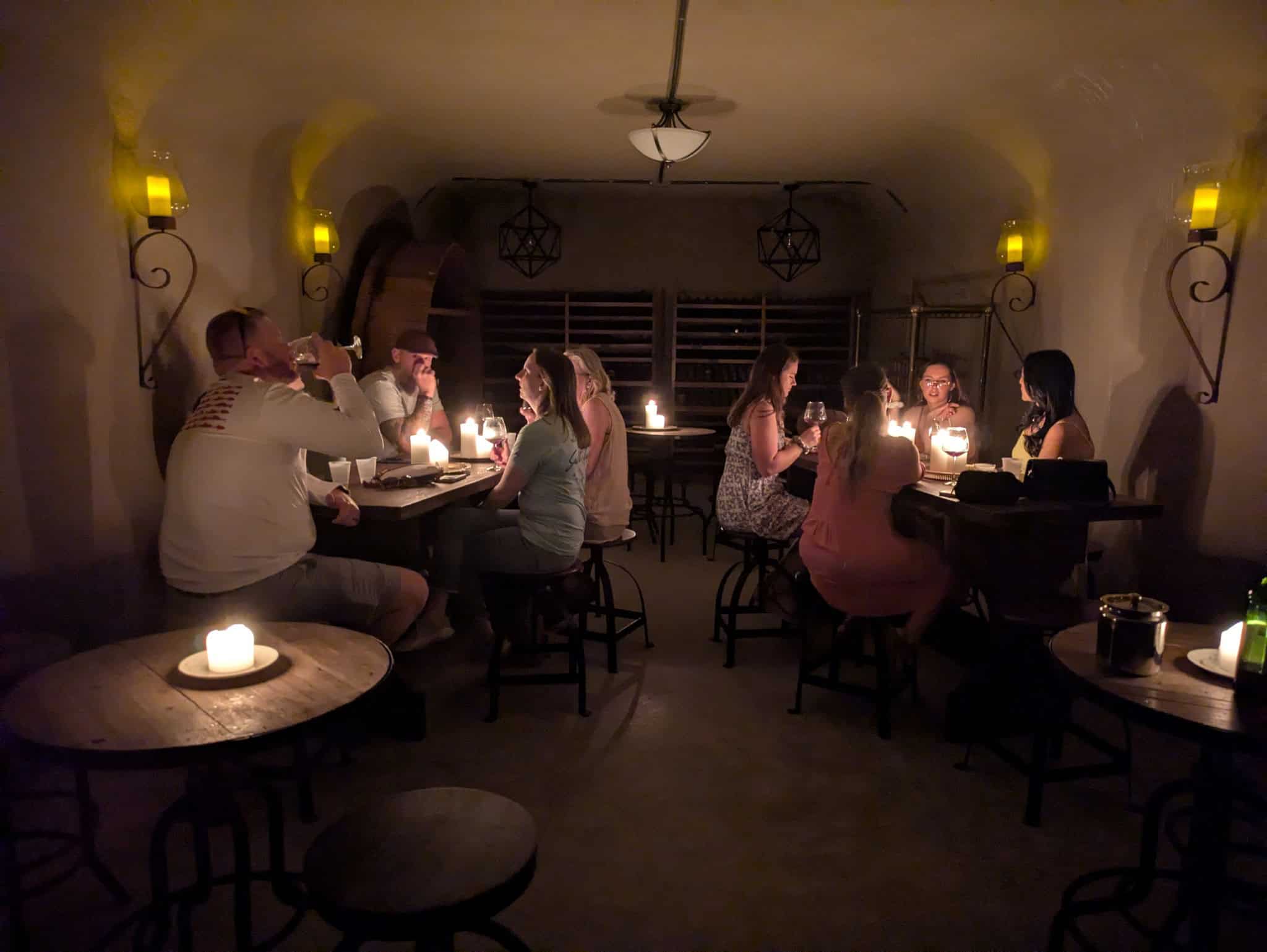 Fence Stile Vineyards guided wine cave tours