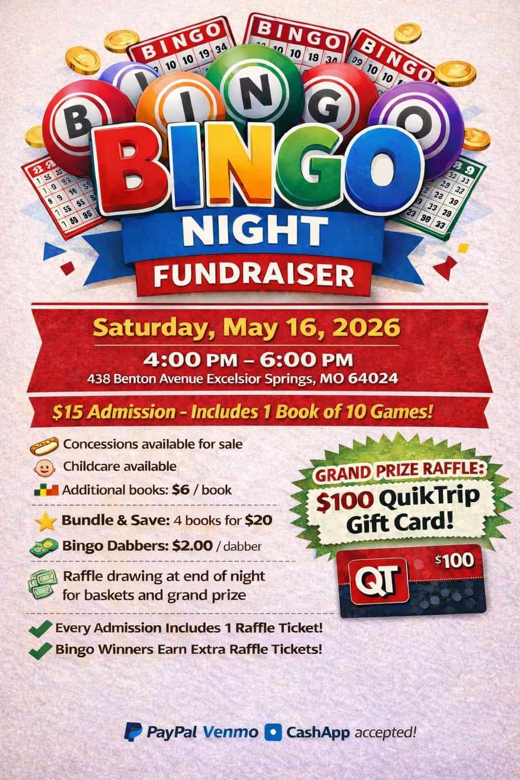 Bingo Night Fundraiser
