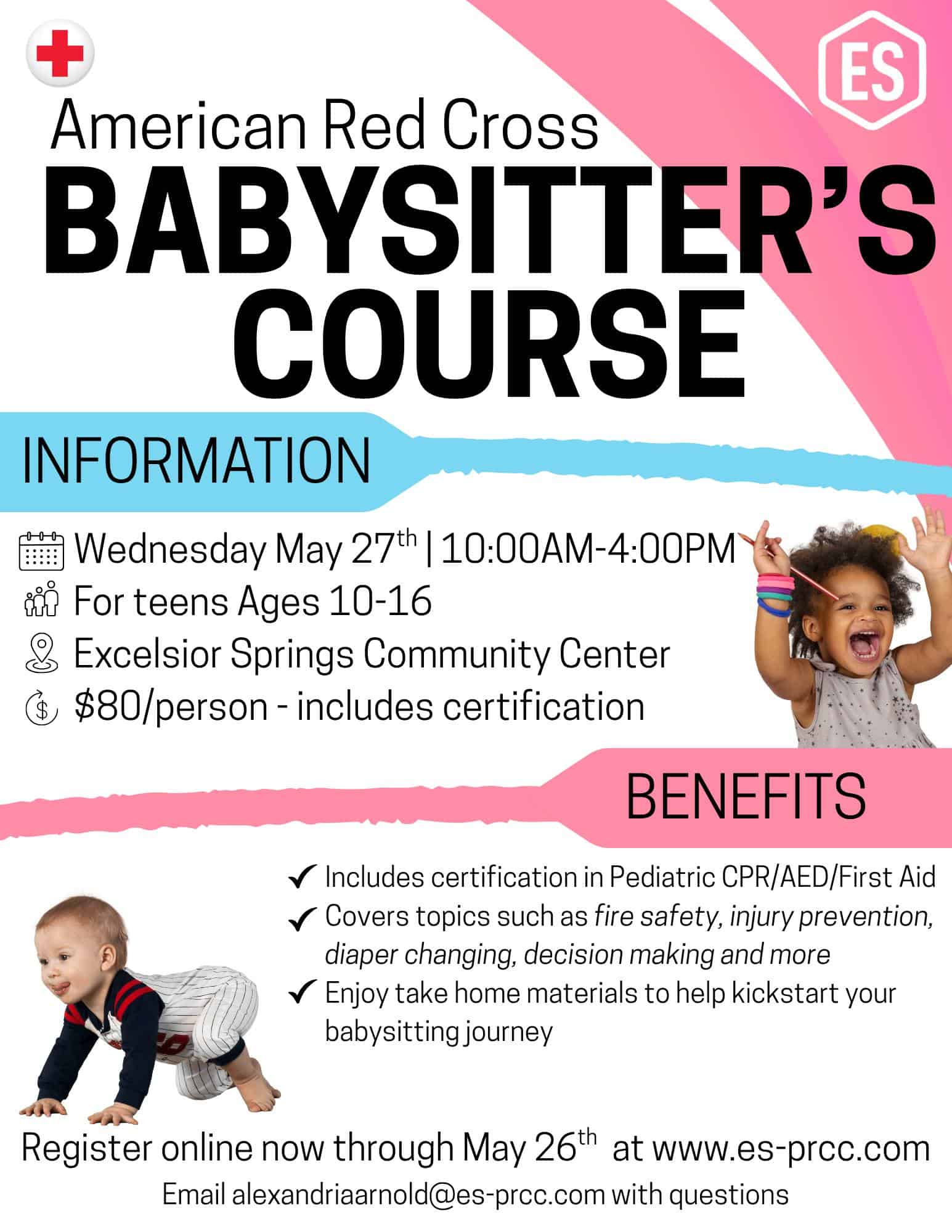 American Red Cross Babysitter's Course