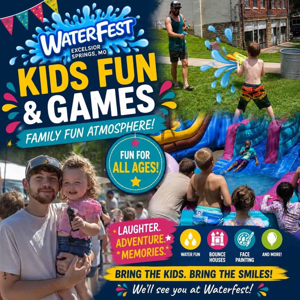 Kids Fun and Games at Waterfest