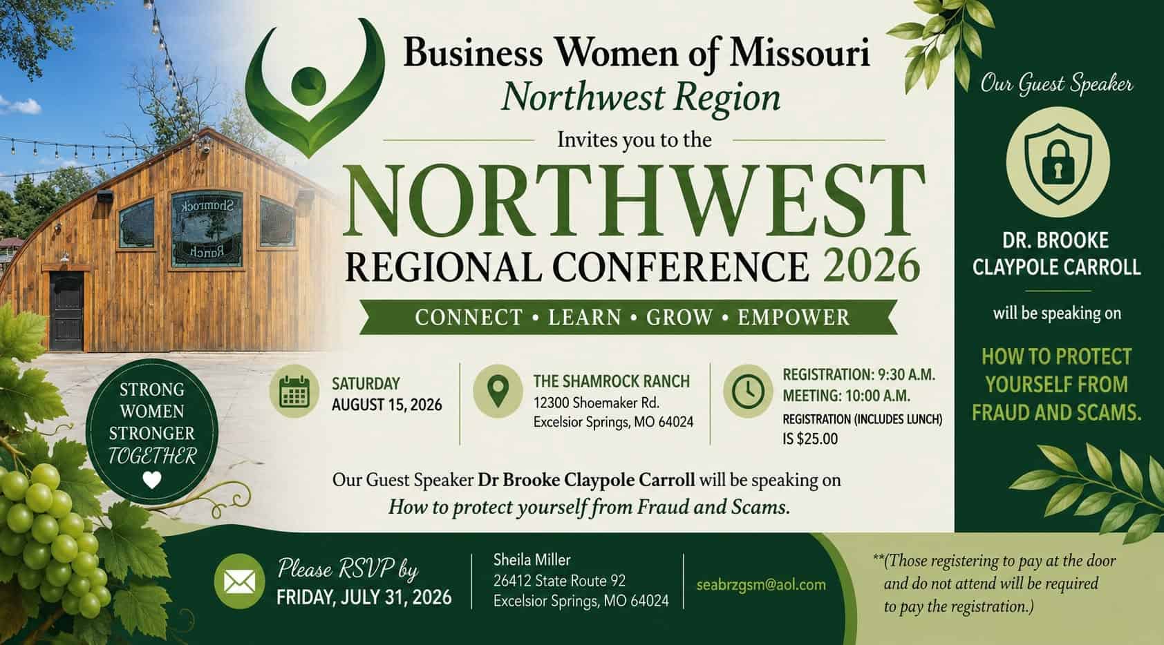 NW Regional Conference BWM