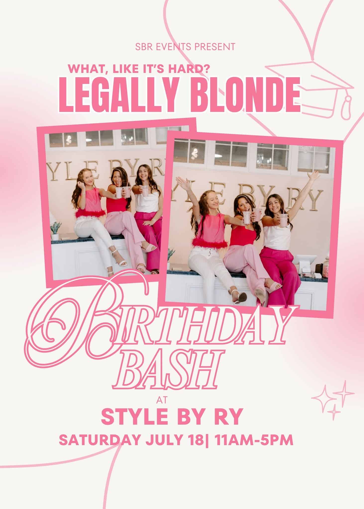 Legally Blonde Birthday Bash